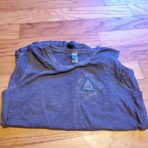 Amazing embroidered harry potter muscle tee